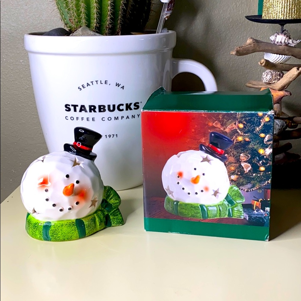 Christmas’s Snowman Tealight Candle Holder
